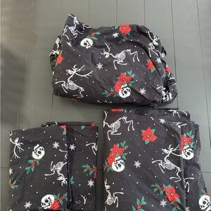 Dolls Kill Skeletal Holiday Sheets